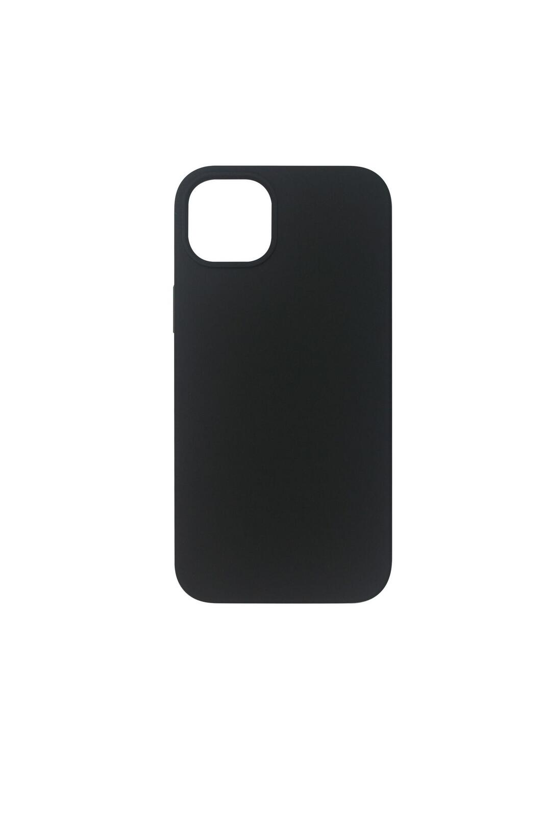 eSTUFF Madrid Silk-touch Silikon Case für das iPhone 14 Plus - Black eSTUFF Madrid Silk-touch Silikon Case für das iPhone 14 Plus - Black